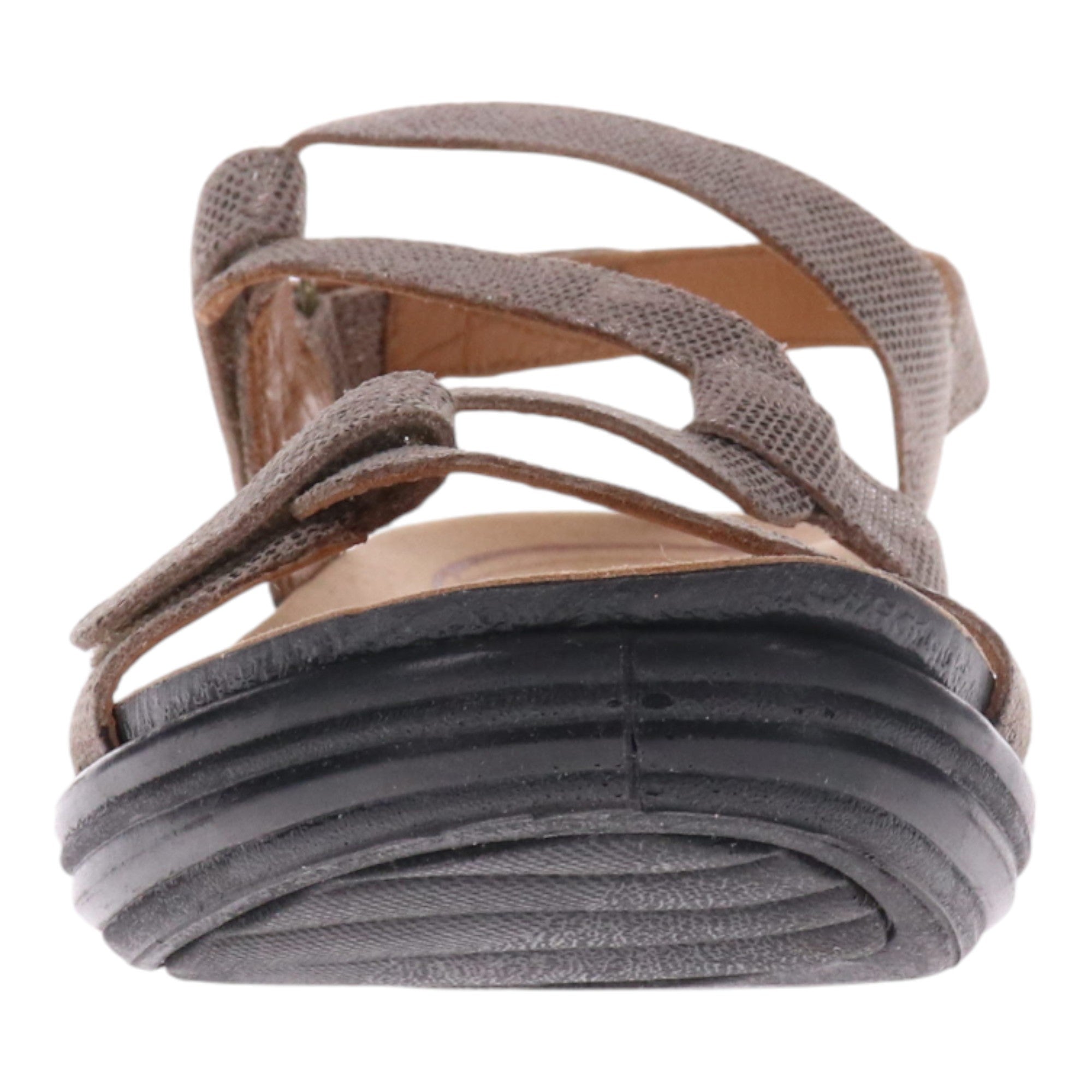 Emerald Adjustable Leather Sandals