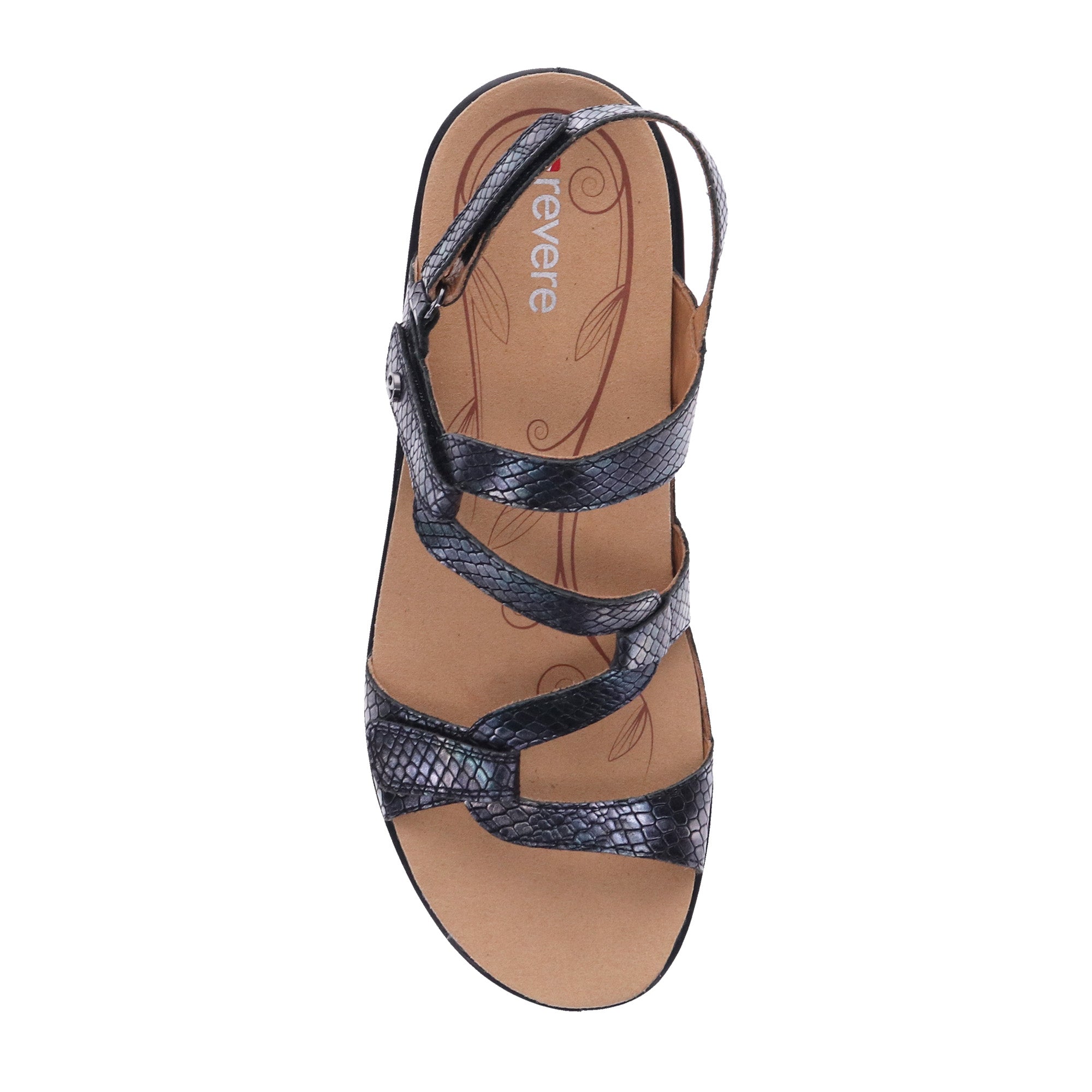 Emerald Adjustable Leather Sandals