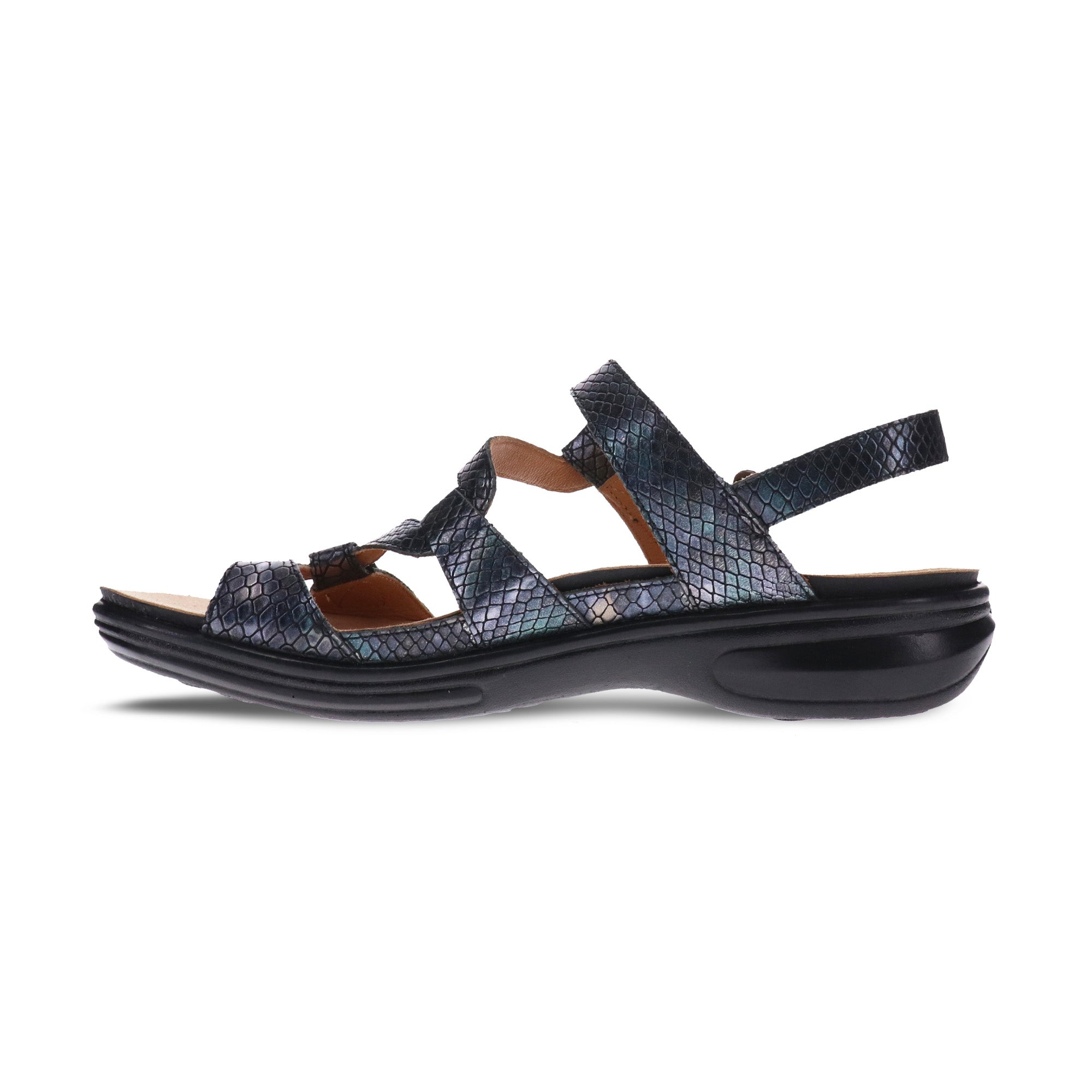 Emerald Adjustable Leather Sandals