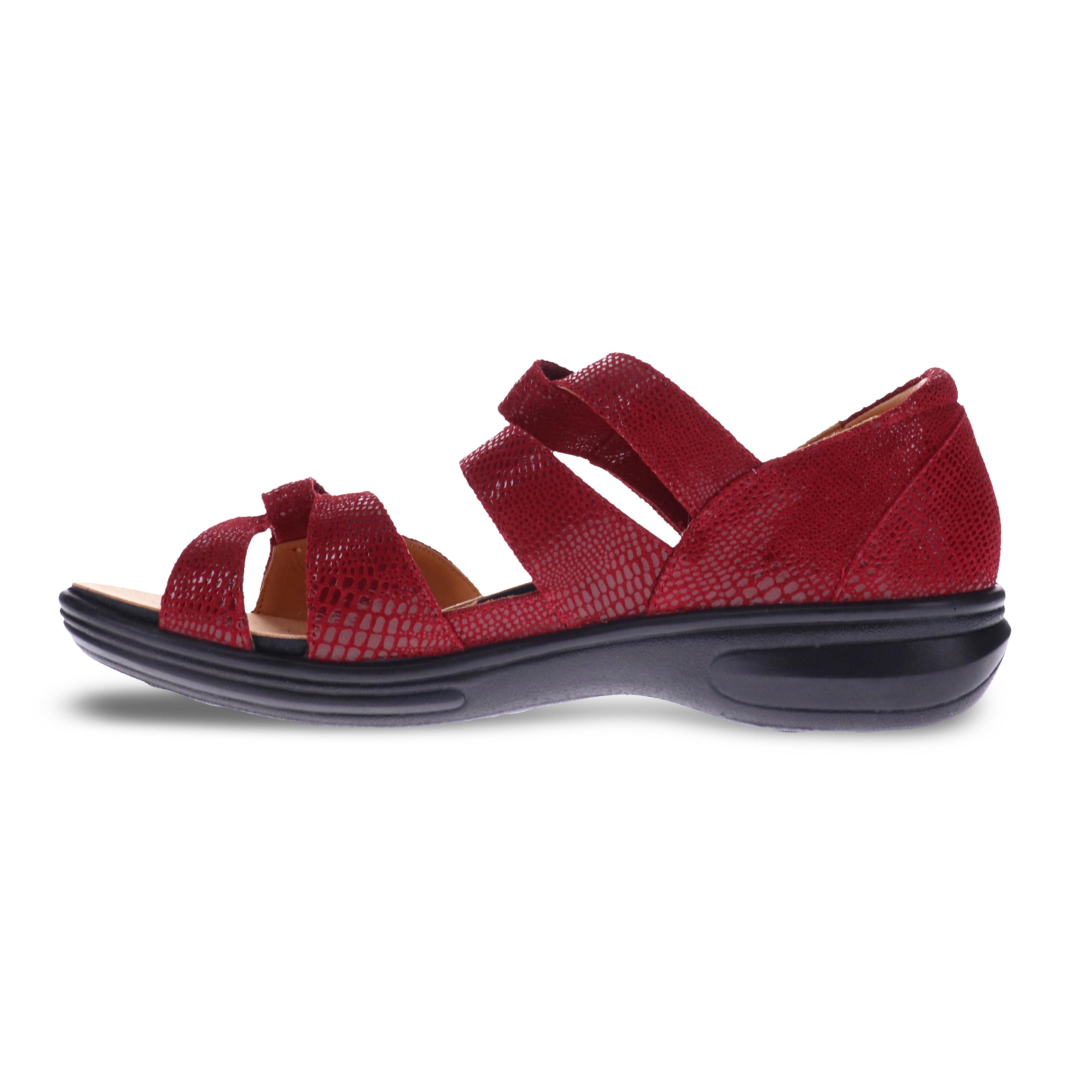 Geneva Closed Heel Leather Sandals - Revere Shoes