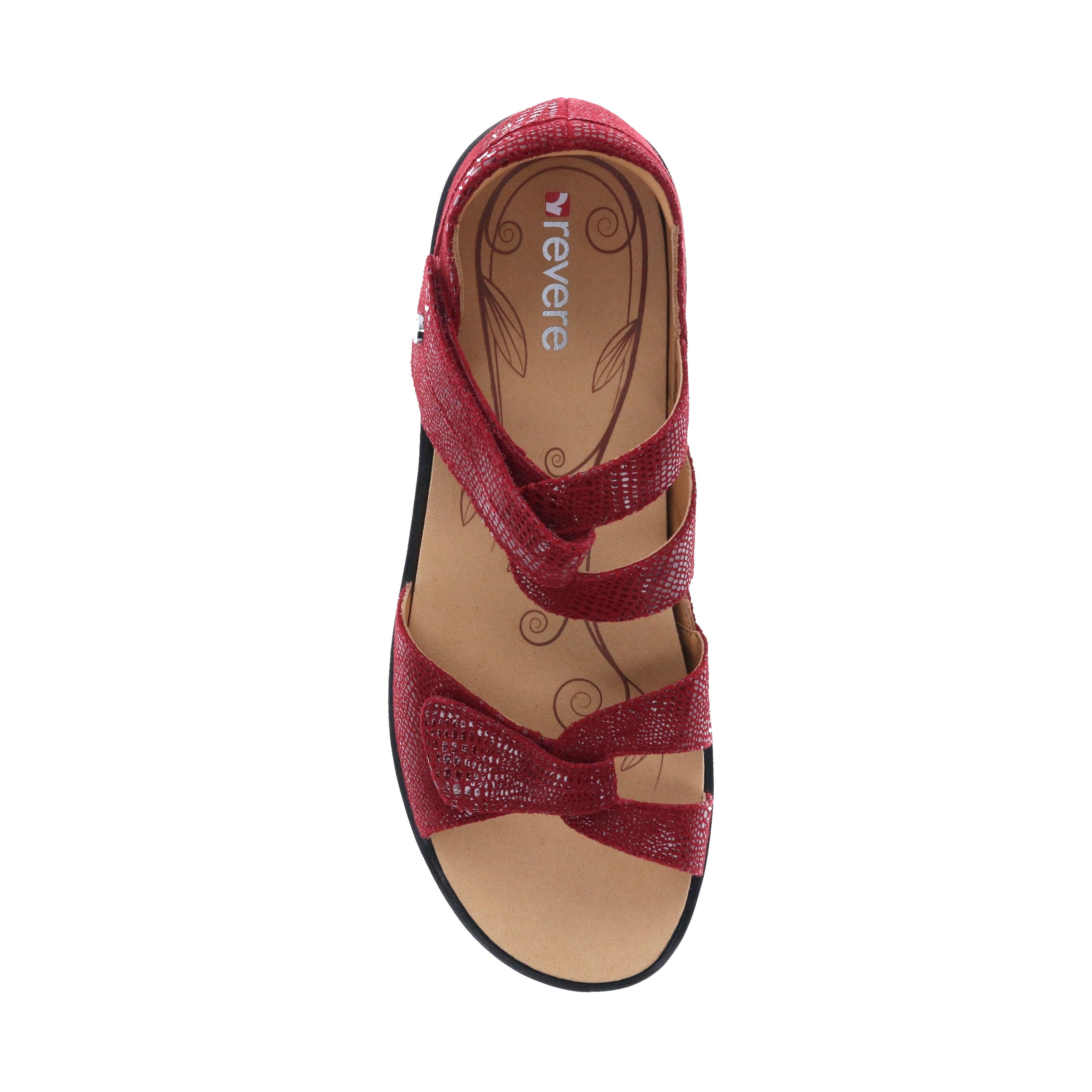 Geneva Closed Heel Leather Sandals - Revere Shoes