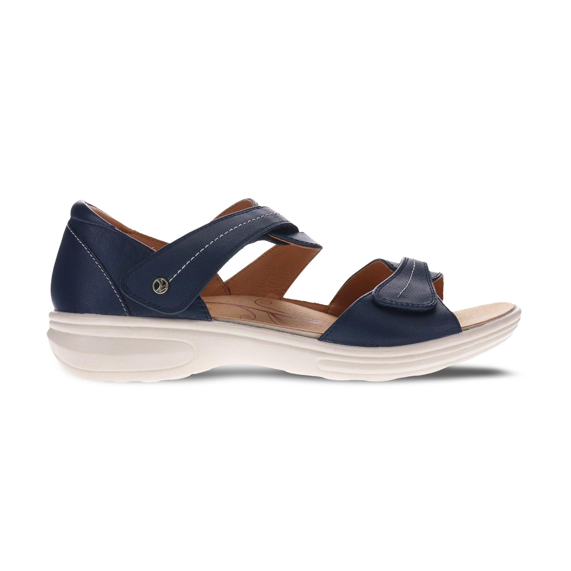 Geneva Closed Heel Leather Sandals - Revere Shoes