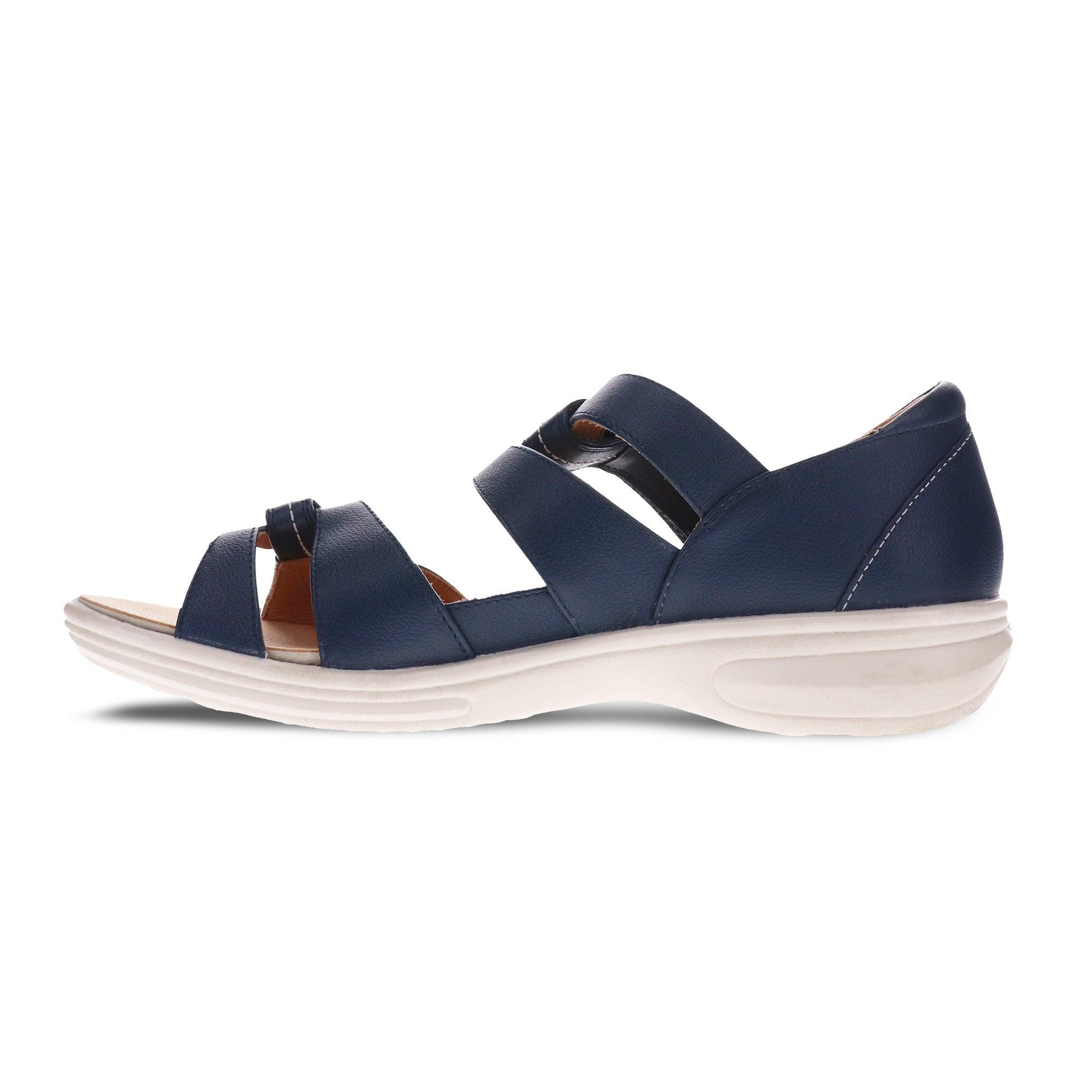 Geneva Closed Heel Leather Sandals - Revere Shoes
