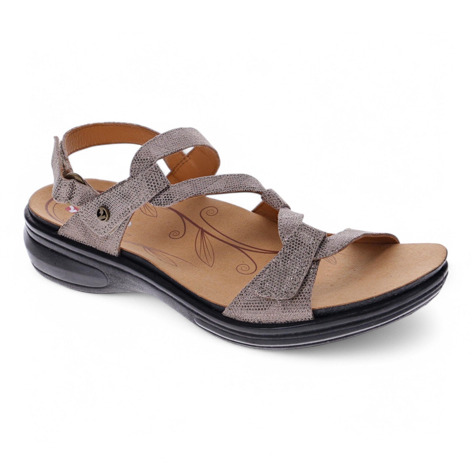 Emerald Adjustable Leather Sandals