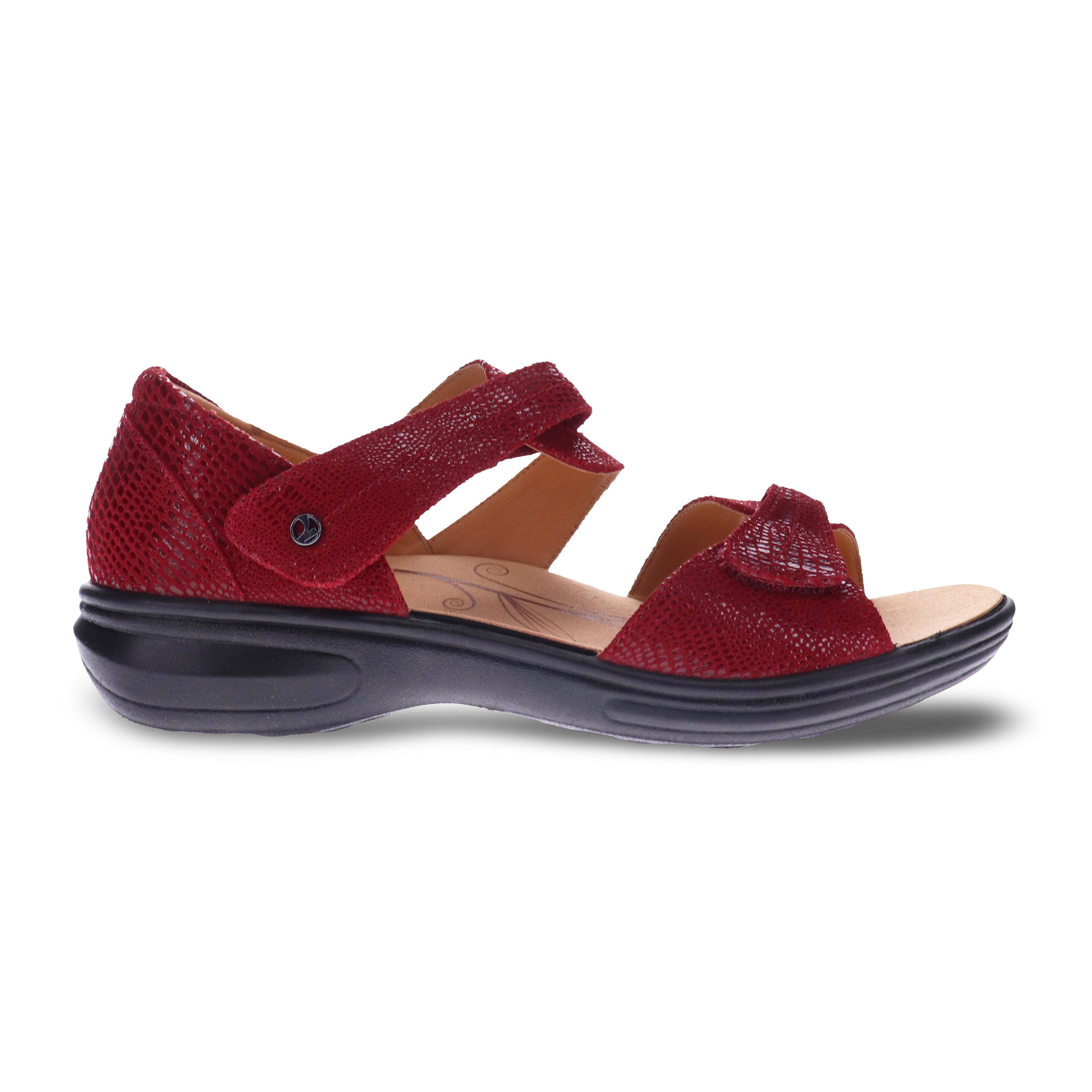 Geneva Closed Heel Leather Sandals - Revere Shoes