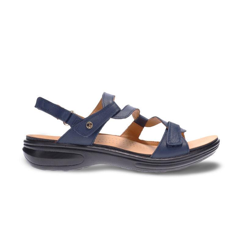 Emerald 3 Strap Leather Sandals - Seasonal - Revere Shoes