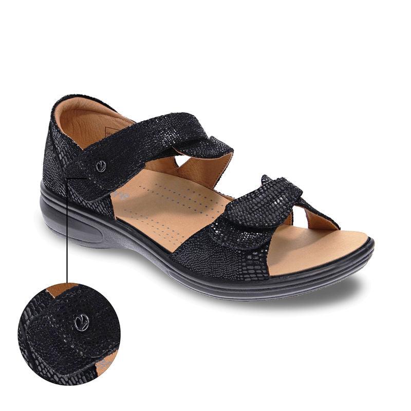 Geneva Closed Heel Leather Sandals - Revere Shoes